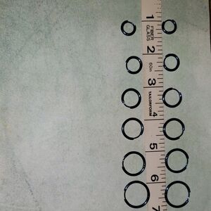 Blue Soft Cartilage Earrings